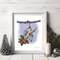 ART PRINT -  AWESOME POSSUM- Whimsical Drawing of a Opossum Holding a Sprig of Holly - Art for the Winter Season - Brighten Any Room for the product 4
